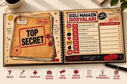 Bemoryn Çiftlere Özel Anı ve Aktivite Kitabı